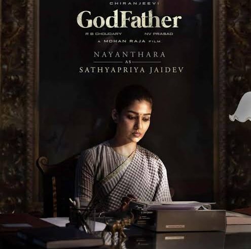 Nayanthara First Look Poster From God Father Out