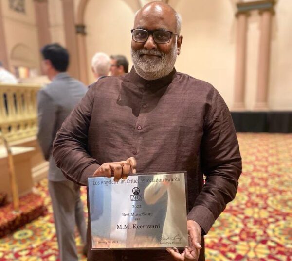 Keeravaani Bagged Another International Award For RRR