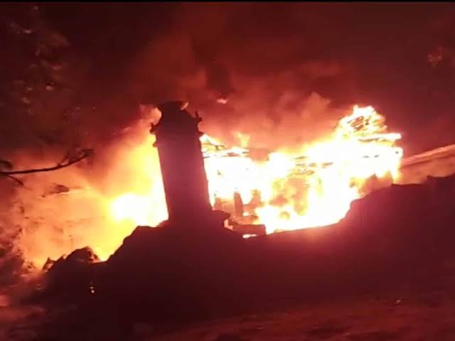 Major Fire Accident At Chiranjeevi’s Acharya Sets