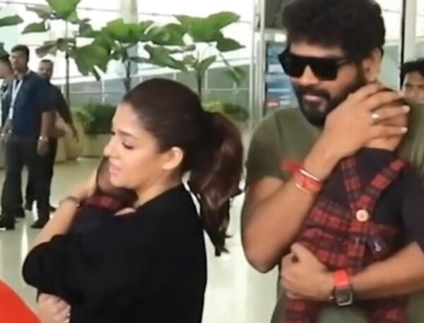 Nayanthara And Vignesh First Appearance With Their Twin Boys 