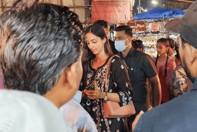Jr NTR’s Wife Lakshmi Pranathi Spotted At Old City
