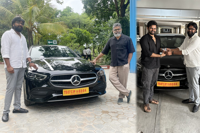 Virupaksha Producers Gifts Swanky Car To Director Karthik Varma Dandu