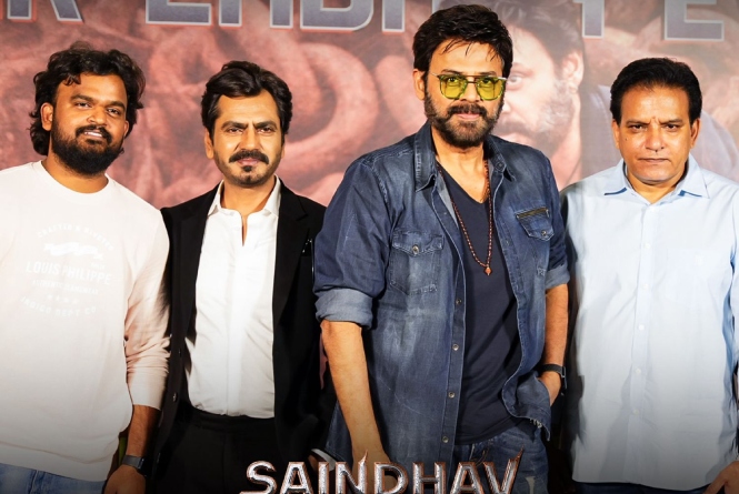 Venkatesh’ Saindhav Teaser Launch Photos