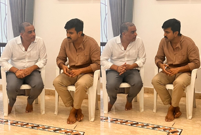 Ram Charan Pays Tribute To Dil Raju’s father Shyam Sunder Reddy